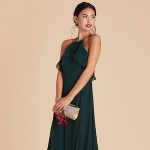 Birdy Grey Jules Dress in Emerald Chiffon